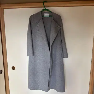 TOMORROWLAND 그레이 롱 코트