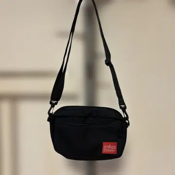 새상품급 Manhattan Portage 블랙 숄더백