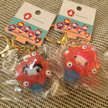 산리오 미야쿠미야쿠 클리어 마이멜로디 쿠로미 2종 세트