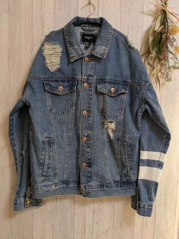 FOREVER 21 데미지 가공 G XS 사이즈