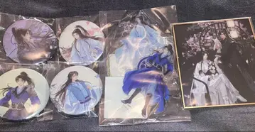 이하와 그의 백묘사존 제비뽑기당 캔뱃지 색지 아크릴 스탠드