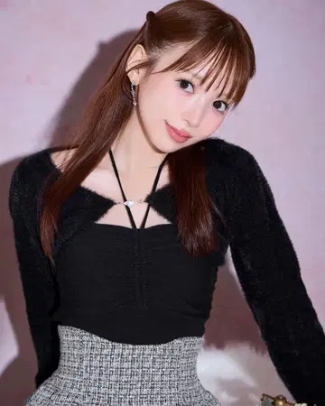 새상품 미셸 마카롱 볼레로 set 개더 니트탑