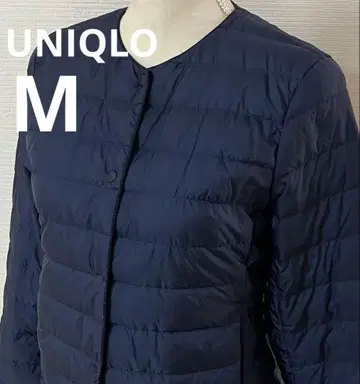유니클로 울트라 라이트 다운 노카라 컴팩트 자켓