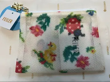 페이러 하이지 메쉬 파우치 S 사이즈 화이트