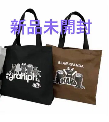 이온 그라니프 블랙프라이데이 블랙팬더 토트백 블랙 브라운