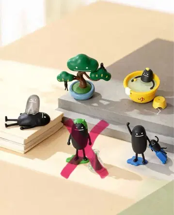 뷰티풀 섀도우 미니어처 피규어 세트