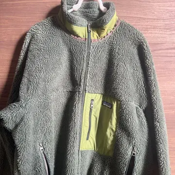 patagonia 플리스 자켓 XL 그린