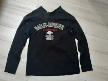 Harley-Davidson 긴팔 셔츠 M 블랙