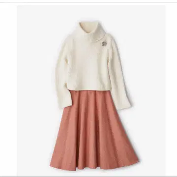 폭시 캐시미어 혼방 스웨터 Ruffle Tail 사이즈 38