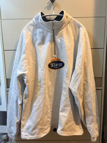 XLARGE 하프 지퍼 트레이닝복