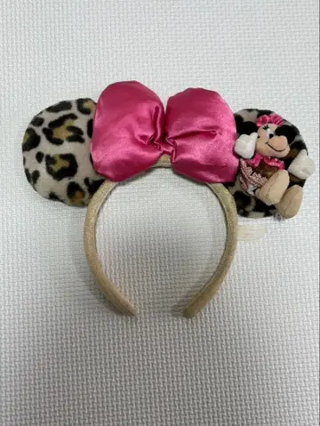 미니 마우스 레오파드 무늬 머리띠