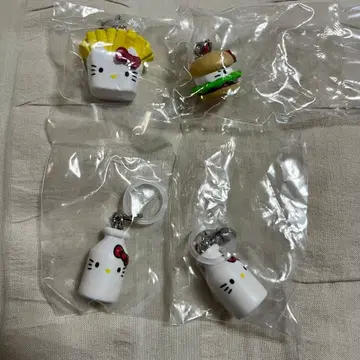 헬로키티 아메리칸 디자인 메지루시 액세서리 4개 세트