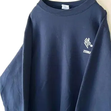 포트&컴퍼니 제브라 맨투맨 트레이닝복 네이비 네이비 컬러 구제 의류