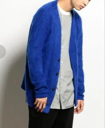 EN ROUTE 모헤어 아제 가디건 size3