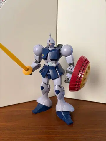 조립 완료 건담 프라모델 MG 걍