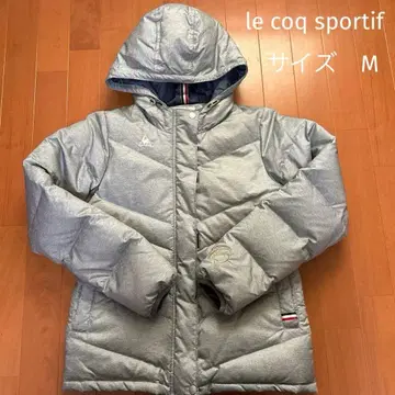 르꼬끄 스포르티브 다운 자켓 실버 후드 부착