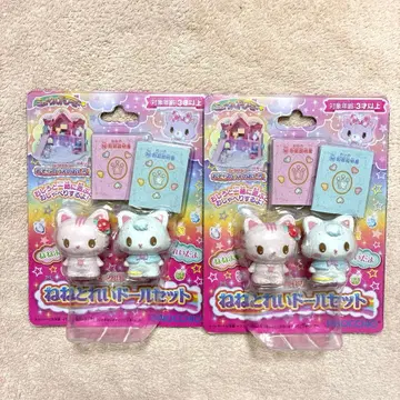 아가츠마 뮤클드리미 네네와 레이 인형 세트 2개 세트