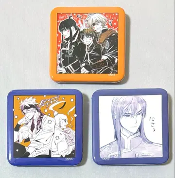 D.Gray-man 정사각형 캔뱃지 칸다 유 라비 리나리