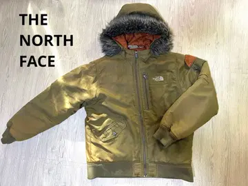 더 노스페이스 다운 자켓 카키색