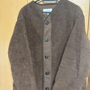 Samansa Mos2 보아 자켓 브라운