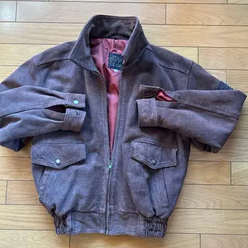 가죽 자켓 (브라운)