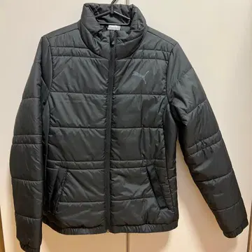 새상품! 미사용 PUMA 블랙 다운 자켓