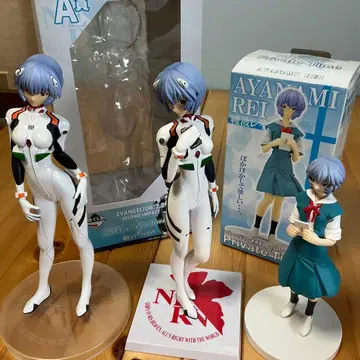 에반게리온 아야나미 레이 피규어 3체