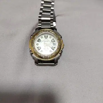 쿼츠 손목시계 실버 골드 스테인리스