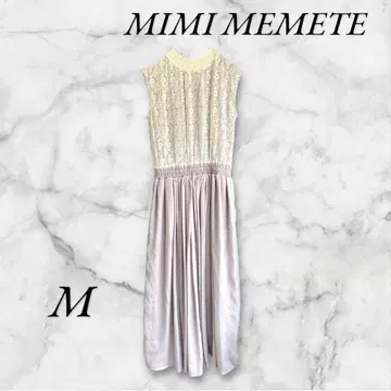 미미메메트 롱 원피스 올인원 레이스 소재 차이 안감 부착