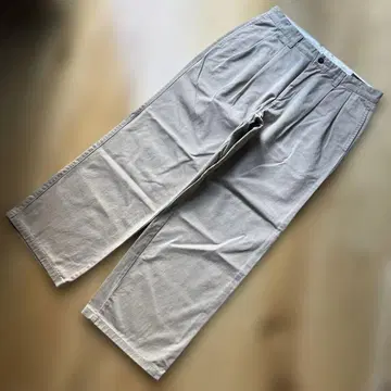 80s L 올드 유니클로 치노 팬츠 초기 택 와이드 배기 초와이드 팬츠