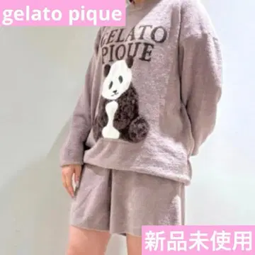 젤라또피케 팬더 자카드 풀오버 & 숏팬츠