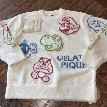 새상품 젤라또피케 슈퍼 마리오 콜라보 귀여운 룸웨어