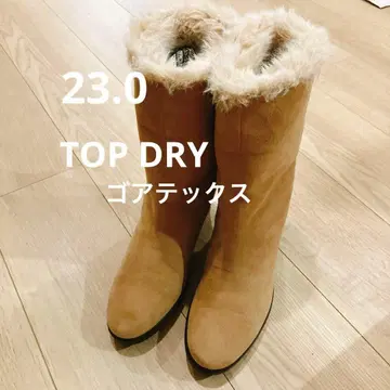 [ 새상품급 ] 탑 드라이 어그 부츠 고어텍스 베이지