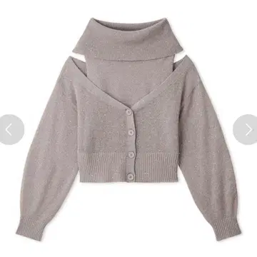 즉시 구매 가능 SNIDEL 스나이델 스팽글 니트 앙상블 라벤더