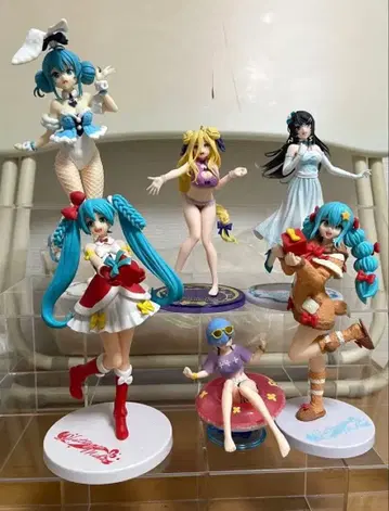 하츠네 미쿠 피규어 5점 묶음 판매