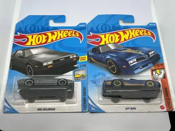 핫휠 DMC 델로리안 & 핫버드 (파이어버드)