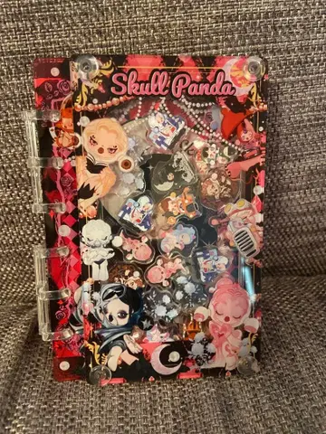 바스락 노트 씰 스컬팬더