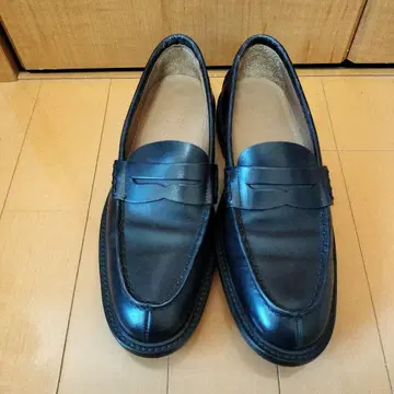 Margaret howell 로퍼 36 23cm 블랙 안감 처리된 소가죽