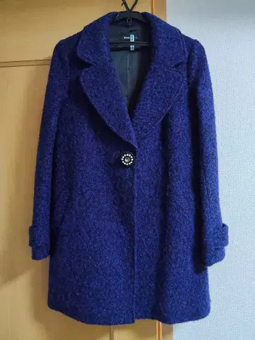 Discoveries 보라색 롱 코트 S 사이즈