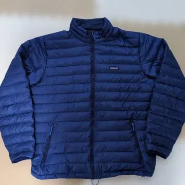 Patagonia 다운 스웨터 다운 자켓 XXL 블루 파랑