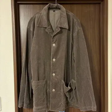 브라운 코듀로이 자켓 무인양품