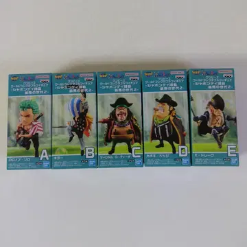 원피스 월드 컬렉터블 피규어 최악의 세대 2 전 5종 세트