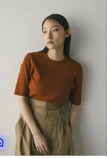 STYLEMIXER 폼 슬리브 니트 T FREE 사이즈