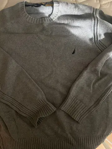 NAUTICA 그레이 니트