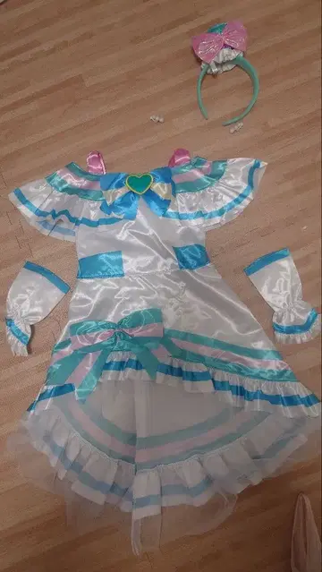 큐어 릴리안 의상 머리띠 세트