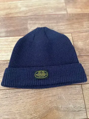 NEIGHBORHOOD 니트 모자 비니 네이버후드 네이비