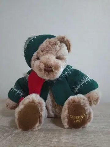 테디베어 GODIVA 고디바 2003 크리스마스