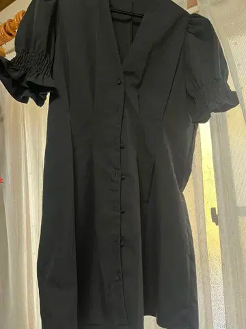 ZARA 블랙 셔츠 원피스 M 사이즈