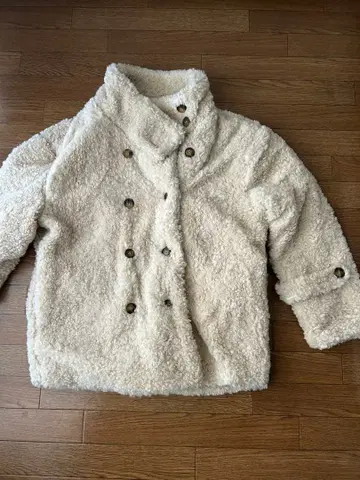 [ Le.ema ] 보아 코트 베이지 아우터 새상품/미사용