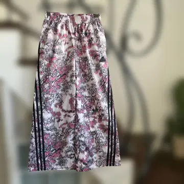 adidas 나일론 와이드 팬츠